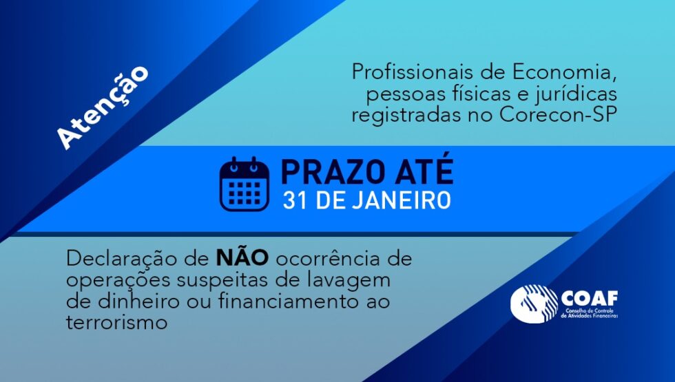 Aten O Para A Entrega Da Declara O Negativa Ao Coaf Conselho