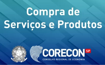 Compra de Produtos e Serviços do Corecon-SP