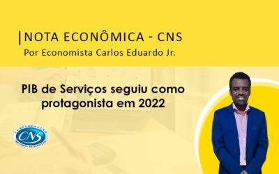 Nota Econômica Por Economista Carlos Eduardo Jr – PIB de Serviços seguiu como protagonista em 2022