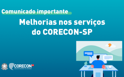 Comunicado importante: Melhorias nos serviços do CORECON-SP