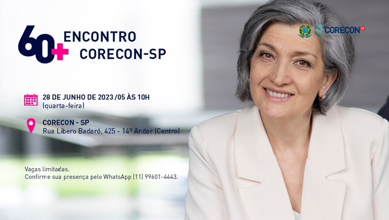 Vem aí mais um encontro com as pessoas que fazem parte da história do Corecon-SP, dessa vez, com aqueles que tem 60 anos ou mais.