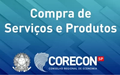 Corecon-SP abre concorrência –  Alimentação para eventos e Placas de homenagem