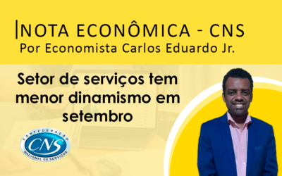 Nota Econômica por Carlos Eduardo de Oliveira Jr.  – Setor de serviços tem menor dinamismo em setembro de 2023