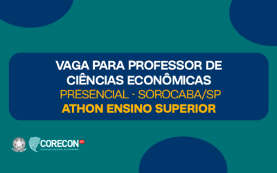 Professor de Ciências Econômicas, Presencial – Sorocaba, SP – Athon Ensino Superior
