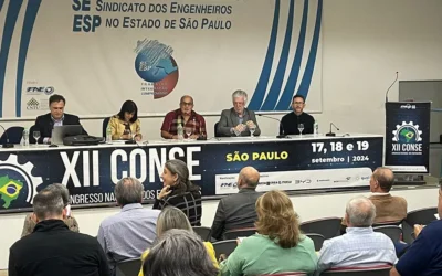 Conselheiro do Corecon-SP fala sobre Inteligência Artificial e impactos sobre o mercado de trabalho em Congresso para engenheiros