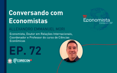 Conversando com Economistas entrevista o coordenador do curso de Ciências Econômicas da Fecap, Allexandro Mori