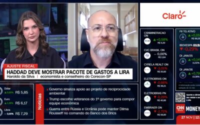 Conselheiro do Corecon-SP explica sobre o novo pacote fiscal do governo em entrevista para o canal CNN Money