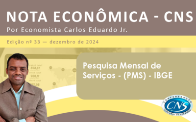 Nota Econômica nº 33/2024 por Carlos Eduardo Junior – Pesquisa Mensal de Serviços – (PMS) – IBGE