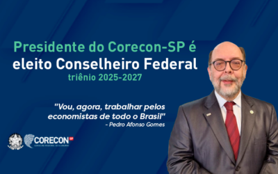 Presidente do Corecon-SP é eleito conselheiro efetivo do Cofecon para o triênio 2025-2027