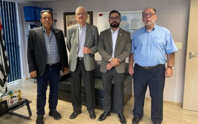 Presidente do Corecon-SP recebe visita do presidente do Corecon-MA