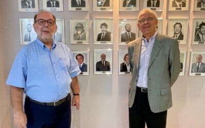 Descerramento da foto do economista Pedro Afonso na galeria de ex-presidentes do Corecon-SP