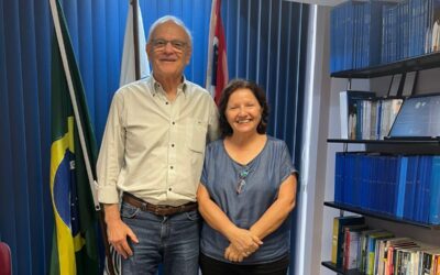 Corecon-SP recebe visita da jornalista e colunista da APM, Marilene Mariottoni