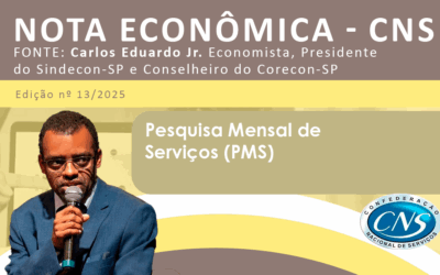 Nota Econômica nº 13/2025 por Carlos Eduardo Junior – Pesquisa Mensal de Serviços (PMS)