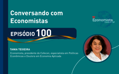 O Conversando com Economistas está em festa! Chegamos à edição n° 100 do programa!