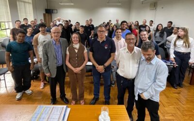 Presidente do Corecon-SP fala sobre economia brasileira em aula magna com alunos de Economia da ESALQ/USP Piracicaba