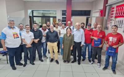 Comitiva do Corecon-SP participa de agendas e realiza o Café com Economistas na região do Vale do Paraíba
