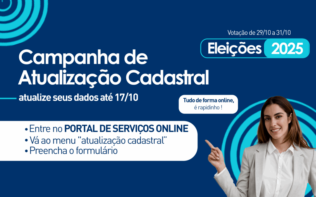 Atualize seus dados e participe das Eleições do Corecon-SP 2025