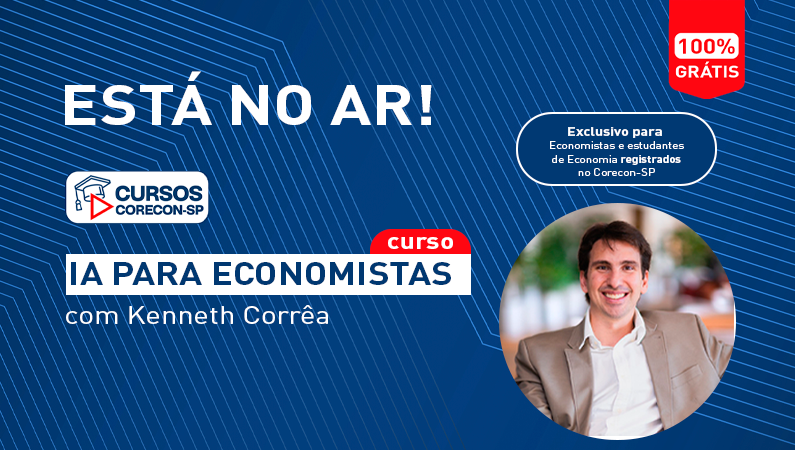  LANÇAMENTO DE CURSO GRATUITO PARA ECONOMISTAS E ESTUDANTES DE CIÊNCIAS ECONÔMICAS!