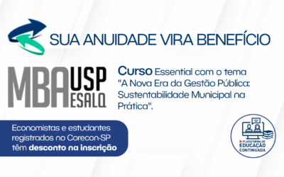 Inscrições abertas para o curso “A Nova Era da Gestão Pública: Sustentabilidade Municipal na Prática” do MBA USP/Esalq