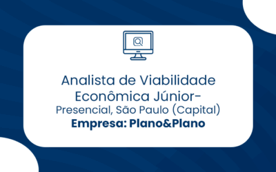 P&P – Analista de Viabilidade Econômica Júnior, São Paulo (Capital) – Plano&Plano