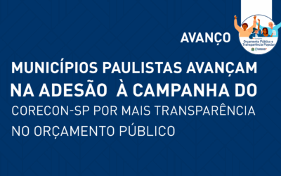Municípios paulistas avançam na adesão à campanha do Corecon-SP por mais transparência no orçamento público