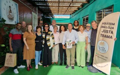 Conselheiros visitaram Cooperativa Justa Trama durante Congresso Brasileiro de Economia