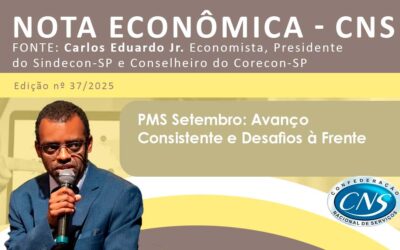 Nota semanal n° 37 por Carlos Eduardo de Oliveira Jr- PMS Setembro: Avanço consistente e desafios à frente