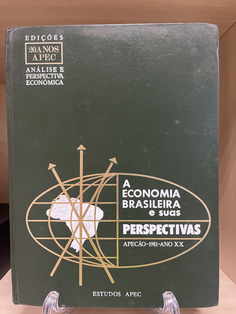 A coleção “A Economia Brasileira e Suas Perspectivas”, publicada pela APEC Editora, é uma série de volumes que reúnem estudos, análises e dados sobre a economia do Brasil em diferentes momentos históricos. Cada volume é composto por artigos escritos por economistas e especialistas que examinam: Situação da economia nacional em períodos específicos, Políticas econômicas adotadas, Setores da economia, Perspectivas de curto, médio e longo prazo e Contribuições acadêmicas e políticas públicas.