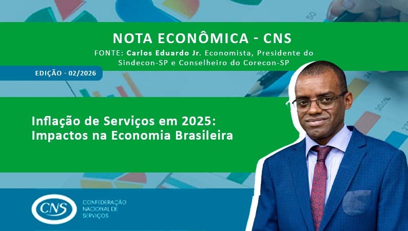 Nota Econômica Semanal nº 02 por Carlos Eduardo de Oliveira Jr. – Inflação de Serviços em 2025: Impactos na Economia Brasileira
