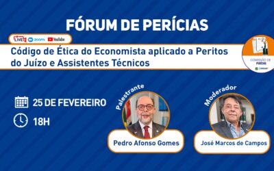 Corecon-SP promove Fórum de Perícias sobre conduta ética do economista no Judiciário