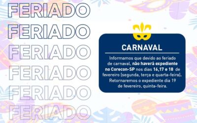 Aviso sobre atendimento no período de Carnaval