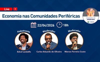 Corecon-SP promove live para debater economia nas periferias