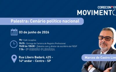 Corecon-SP promove debate sobre o cenário político atual