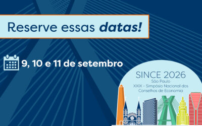 Corecon-SP divulga datas do Simpósio Nacional dos Conselhos de Economia (SINCE)