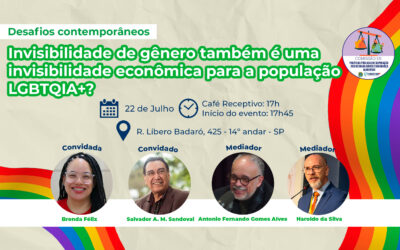 Invisibilidade de gênero também é uma invisibilidade econômica para a população LGBTQIA+? Desafios contemporâneos