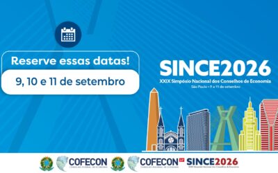 Corecon-SP divulga datas do Simpósio Nacional dos Conselhos de Economia (SINCE)