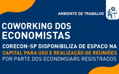 Coworking dos Economistas: benefício do Corecon-SP está disponível para economistas registrados