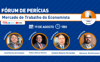 Fórum de Perícias do Corecon-SP apresenta “Mercado de Trabalho do Economista”