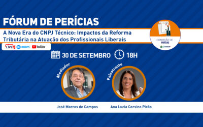 Fórum de Perícias do Corecon-SP apresenta impactos da Reforma Tributária para profissionais liberais